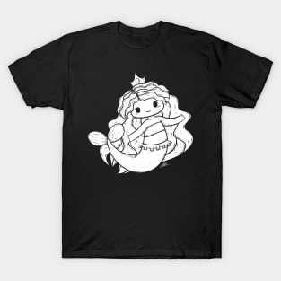 Cute Mermaid Illustration T-Shirt